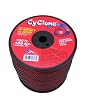 Cyclone .105-Inch 3-Pound Spool Commercial Grade 6-Blade Grass Trimmer Line, Red CY105S3-2