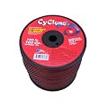 Cyclone .105-Inch 3-Pound Spool Commercial Grade 6-Blade Grass Trimmer Line, Red CY105S3-2