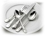 Oneida Satin Astragal Flatware Collection