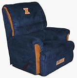 Illinois Fighting Illini Alumni Collection Big Daddy Recliner