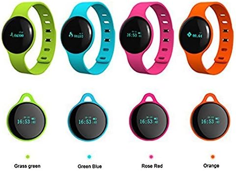 Trender® Samrt H8 Bluetooth Wrist Watch OLED Display For IOS 7.0 Android 4.3 & Above Bracelet Sport Sleep Wristband Health Fitness Tracker-Blue