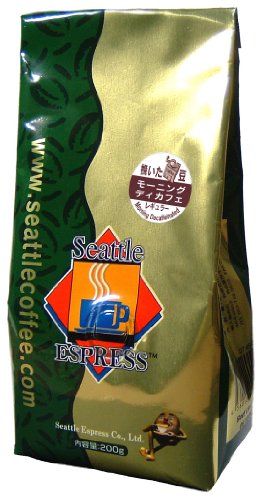 SEATTLE ESPREES REGULAR COFFEE シアトルエスプレスレギュラー コーヒー モーニングディライトディカフェ(カフェインレス) (粉) 200g