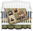 Eddie Bauer 4 Piece Crib Set Little Builder