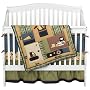 Eddie Bauer 4 Piece Crib Set Little Builder