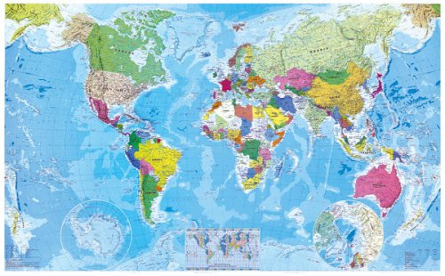 Cartes Murales (90 X 122) : Le Monde politique