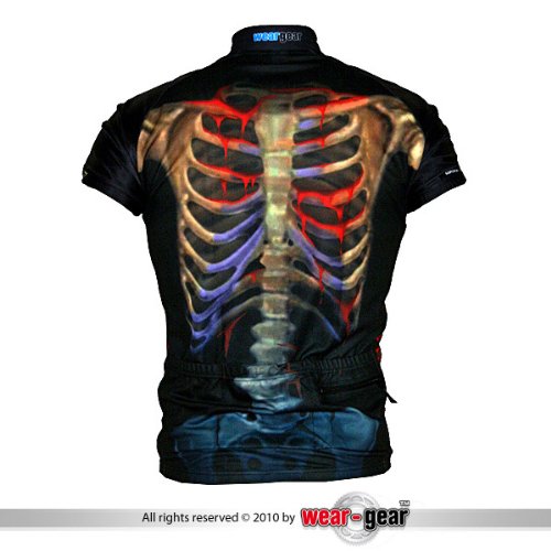 OH MY Bones cycling jersey 04