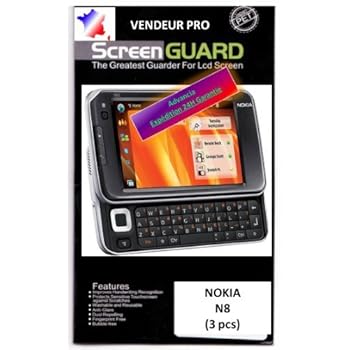 Films De Protection Écran Pour NOKIA N8 - Lot De 3 [Appareils électroniques]