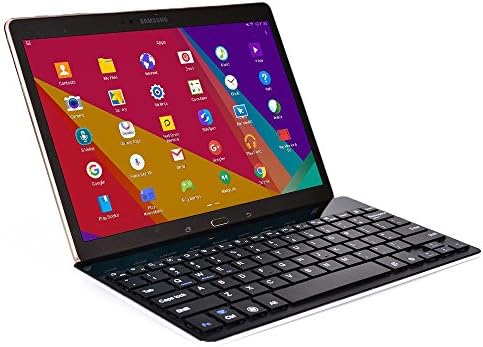 Cooper Cases(TM) GoKey Asus PadFone / 2 / E / S / X / Mini / X Mini Smartphone/Tablet Wireless Bluetooth Keyboard in Black (Aluminum Alloy Build; US English QWERTY Keyboard; Built-in Stand)