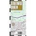 Streetwise Dublin Map - Laminated City Center Street Map of Dublin, Ireland - Folding pocket size travel map with Luas rail lines and stations
