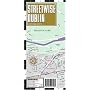 Streetwise Dublin Map - Laminated City Street Map of Dublin, Ireland - with integrated Luas rail lines and stations
