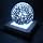 Fortune Products LB-5W Square Light Base with White LED's, 5" Length x 5" Width x 1-1/4" Height