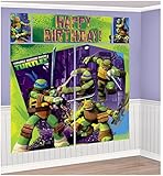 5-Piece Set Teenage Mutant Ninja Turtles Scene Setter, Multicolored