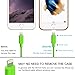 Cambond iPhone Cord, 3 Pack 8 Pin Apple Certified Lightning to USB Cable Durable Stepped Updated Cord Fast Charger / Rapid Charging Cable 6ft (Blue + Peach + Green)