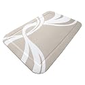PetFusion SmartGrip Cat Litter Mat (Beige and White)