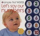 Simple First Words Lets Say our Numbers