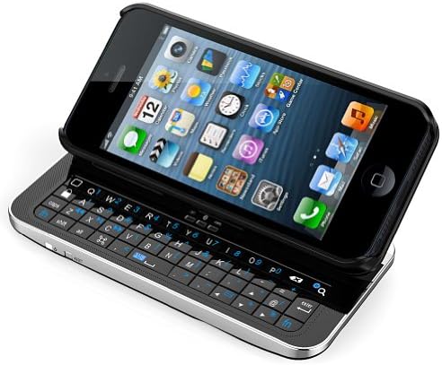 iPhone 5/5S Bluetooth Qwerty Keyboard (Stand + Removable Ultra Thin Case)