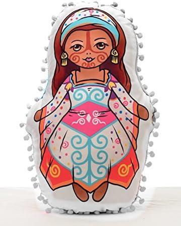 Doll Shaped Wayuu Handmade Cushion / Pillow