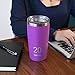 Takeya Originals Vacuum-Insulated Stainless-Steel Tumbler with Sip Lid, 20oz, Orchid