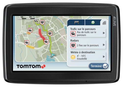 Tomtom – GO Live 825 – GPS – Europe (45 Pays) – Taille d’ecran 5″ – Live 12 mois inclus (après activation)