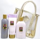 Victoria's Secret Garden LOVE SPELL Body Lotion/ Hand Body Cream/ Luxurious Shower Gel and Tote Bag - 4 Pcs Gift Set