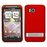 Red Silicone Case / Skin / Cover for HTC ThunderBolt