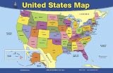 United States Map Placemat by Brainymats