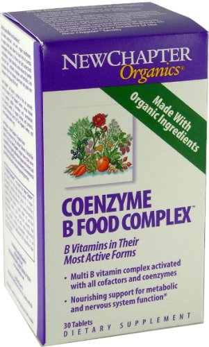 New Chapter Coenzyme B Food Complex, 180 Tabs