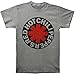 Red Hot Chili Peppers Men's Asterisk Circle T-shirt X-Large Grey