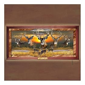 10-Point Buck Collectible Deer Art Wall Decor by The Bradford Exchange
