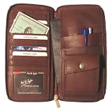 Leather Travel Wallet by Paul & Taylor