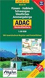  : ADAC Wander- & RadKarte 55 F&uuml;ssen 1 : 30 000: Deutsche Alpen / Alpenvorland. Mit touristischem Register und Freizeitf&uuml;hrer