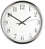Kitchen Craft Stainless Steel Clock - Classic Design
