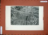 1882 BALLOON PHOTOGRAPHY RENNES FRANCE AERIAL VIEW