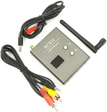 Readytofly® RC832 5.8G FPV AV Video Receiver RX 32 Channel Display for RC hobby