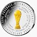 Spielwaren : Gedenkprägung zur FIFA WM 2006TM: Der vergoldete FIFA WM-Pokal