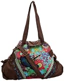 Desigual Matty Kaitlin, Sac &agrave; main - Rouge/marron/bleu, Textile