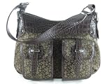 DKNY (Donna Karan New York) Pocket Satchel In Brown / Brown