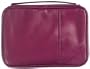 Bridgeport Vinyl Collection Bible Cover: Burgundy, Vinyl, Large