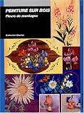 Peinture sur bois : Fleurs de montagne