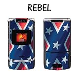 New Motorola Razr V3XX Designer Skin Removable Vinyl - Rebel