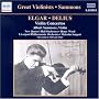Delius; Elgar-Violin Concertos
