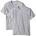 Hanes mens Beefy Short Sleeve Pocket Tee Value Pack (2-pack) fashion t shirts, Light Steel, XX-Large US