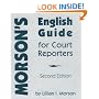 Morson's English Guide for Court Reporters