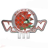 WIN WIN STYLE おしゃれなクリップ&マーカーセット CM-329 LOVE BEE レッド