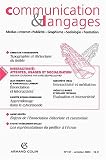 Communication & Langages, N� 137/Octobre 2003 : Communication & Langages : M�dias, Internet, Publicit�, Graphisme, Sociologie, Formation
