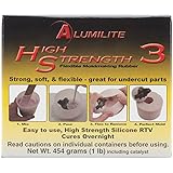 Amazing Casting Products Alumilite High Strength 3 Liquid Mold Making Rubber, 1-Pound, Pink