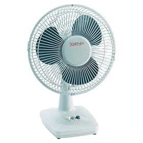 Igenix 9" Oscillating Desk Fan
