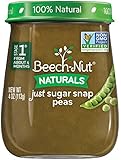 Beech-Nut Naturals Stage 1 Purees - Sugarsnap Peas - 4.0 oz - 10 pack