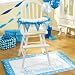 Baby Boy's 1st Birthday High Chair Decorating Kit 2pc