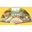 Japanese Garden Fan Shaped 1000 pc